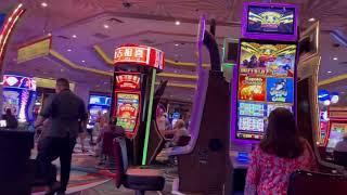 MEGA tour of the MASSIVE MGM GRAND Casino and Hotel in Las Vegas - POV view!