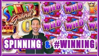 SPINNING + #WINNINGLive Play @ San Manuel Casino  Slot Machine Pokies w Brian Christopher