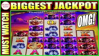 OUR BIGGEST JACKPOT EVER ON BUFFALO ASCENSION SLOT MACHINE