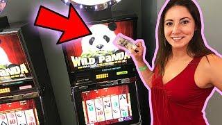 $100 Wild Panda Slot Play with Melissa! Slot Ladies