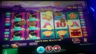 Geisha Deluxe Legends Slot Machine Bonus (joined in progress)