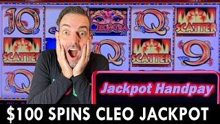 $100 Spins  Cleopatra Jackpot Fortunes