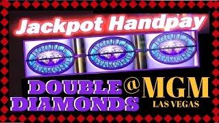 #HANDPAY on DOUBLE DIAMOND LIVE PLAY Slot Machines at MGM, Las Vegas