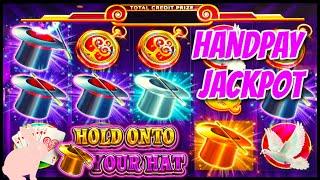 HIGH LIMIT UP TO $300 SPINS on Lock It Link Hold Onto Your Hat HANDPAY JACKPOT $60 Bonus Round Slot