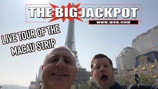 Live Tour of the Macau Strip  w/ The Raja ‍️ | The Big Jackpot