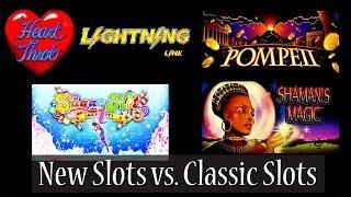 (New Slots vs Classic Slots) Lightning Link Hart Throb, Ponpaii, Sugar Hits and Shaman's Magic