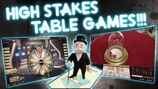 HIGH Stakes Table Games Session!!!!