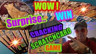 A•Cracker of a Scratchcard• game tonight's•"Wow!"•£25.00 of Cards•LIKES 4 more night classic•