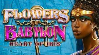 Flowers of Babylon - live play w/ nice bonus - Slot Machine Bonus