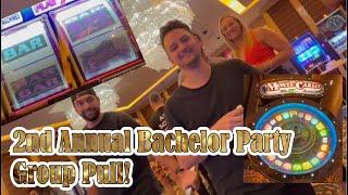 Old School Monte Carlo Spin & Win plus $75 Pinball High Limit Bachelor Party Group Pull!