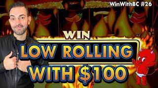Low Roller Challenge Using Only $100