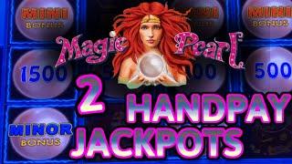 HIGH LIMIT Lighting Cash Link Magic Pearl (2) HANDPAY JACKPOTS ~ $50 Bonus Round Slot Machine Casino