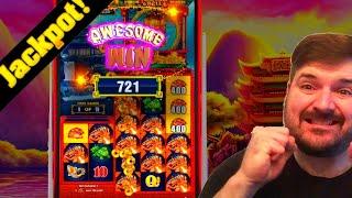 JACKPOT HAND PAY On Prosperity Bell Slot Machine!  Ho Chunk Gaming Madison