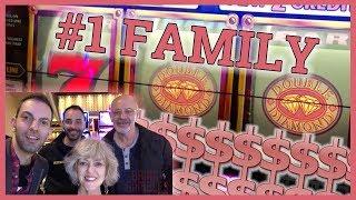 My Family is #1 in SLOTS!  Slot Machine Pokies w Brian Christopher