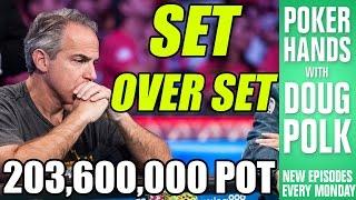 Poker Hands - Can Cliff Josephy FOLD A Set? (2016 WSOP Main Event Final Table)