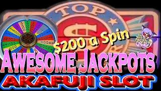 SLOTS WEEKLY DIGEST #192 4x Jackpots in PALMS, Triple Diamond $200 a Spin 赤富士スロット ラスベガス 海外スロット