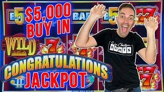 $5,000 Buy In ⫸ JACKPOT on Quick Hit Riches!