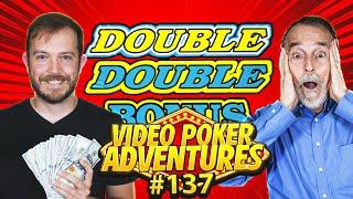BIG Win on $2 Double Double Bonus! Video Poker Adventures 137 • The Jackpot Gents