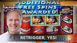 Wild Frontier Slot - BIG WIN BONUS - UP TO $8/SPIN!