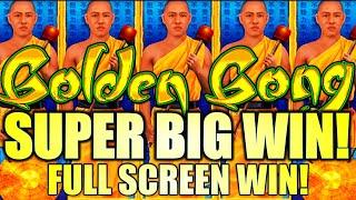 SUPER BIG WIN! GOLDEN GONG  IT’S RAINING MEN! FULL SCREEN! DRAGON LINK Slot Machine (ARISTOCRAT)