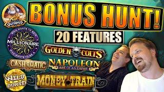 €3500 Bonus Hunt #17, Results from 20 slot features