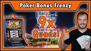 9X Quads on the LAST HAND = Video Poker WIN • The Jackpot Gents