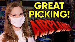 WIN ALL! Great Picking On Airplane Slot Machine!