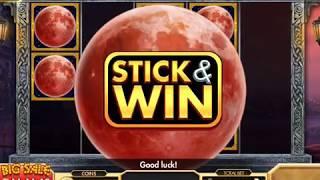 WEREWOLF TREASURES Video Slot Casino Game with a STICK & WIN BONUS