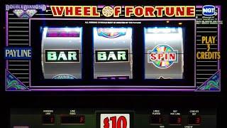 $30/SPIN JACKPOT, WOW!! Wheel of Fortune Slot - JACKPOT HANDPAY! #Shorts