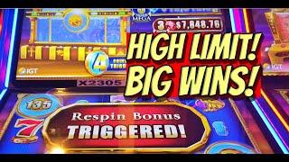 HIGH LIMIT TREASURE BOX Slot: Lots of Big Wins (Part 1)