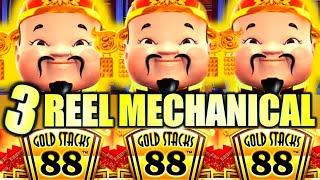 NEW! GOLD STACKS 88 (3-REEL MECHANICAL) & CHERRY RICHES Slot Machine (Aristocrat)