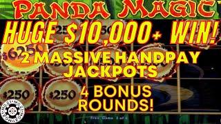 HIGH LIMIT Dragon Link Panda Magic HANDPAY JACKPOTS $250 Bonus Round Slot Machine Casino MASSIVE WIN