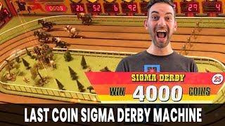 OLD SCHOOL Sigma Derby Slot Machine!  + Cash Machine @ The D Las Vegas