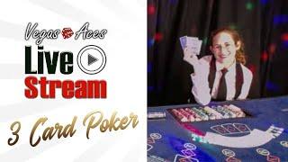 Let's Play 3 Card Poker LiveStream