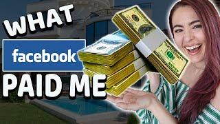 How Much I Made From FACEBOOK in 1 MONTH!