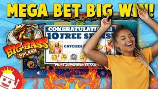 BIG BASS SPLASH  $400 BET MEGA BIG WIN!