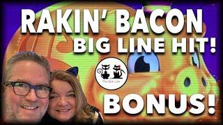 BONUS!!!  Rakin Bacon  BIG LINE HIT!!!