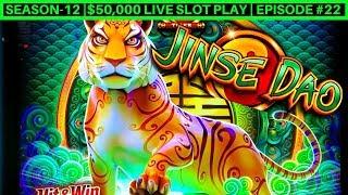 Jinse Dao Tiger Slot Machine Live Play & Nice Wins | Season-12 | Episode #22