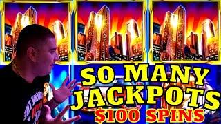 I Was Hitting JACKPOTS All The Way In Las Vegas Casino - $125 Max Bets