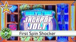 ️ New -  High Voltage Jackpot Jolt slot machine, Respin Feature