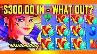 • A'COINS MATEY•  - $300.00 IN - WHAT OUT? AM I EVER GOING TO BONUS? - Slot Machine Bonus