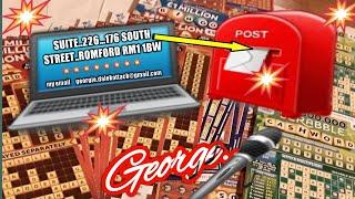 Scratchcards..George..Our Contact postal address..is.SUITE.226176 South Street Romford RM11BW