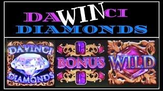DaWINci Diamonds  LIVE PLAY  Slot Machine Pokies in Vegas / SoCal