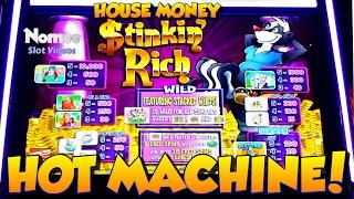 •HOUSE MONEY!!• Stinkin' Rich Slot Machine •Long Play with BIG PROFIT!!! ••