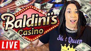 LIVE SLOT PLAY FROM BALDINI’S CASINO IN RENO  LET’S HAVE SOME FUN ‼️