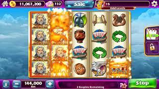 ZEUS II Video Slot Casino Game with a SPINNING STREAK BONUS