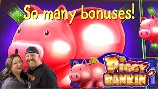 SO MANY BONUSES in one session! MADE BANK on Piggy Bankin!