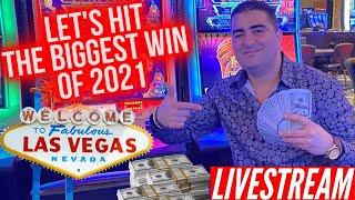 LIVE ! Massive Handpay JACKPOT On Dragon Cash! BIGGEST WIN Of 2021 Live Stream