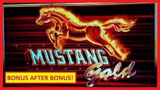 BONUS AFTER BONUS! Mustang Gold Slot - COOL SESSION!