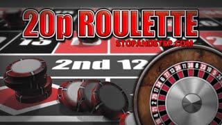 20p Roulette - BIG FOBT Gambling in William Hill